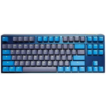 Teclado Gaming com Fios Ducky One 3 TKL DayBreak | Idioma: Inglês US | Azul, Amarelo - 1