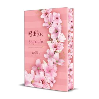 Biblia Rc Gigante Capa Dura Com Harpa Ramos Flores Ebenezer - 1