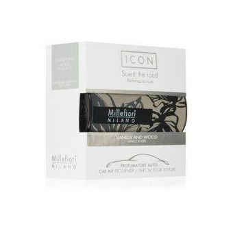 Ambientador para Carro Millefiori Milano Icon | Tecido Baunilha e Madeira - 1