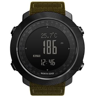 Smartwatch NORTH EDGE APACHE para Desportos ao Ar Livre - Verde - 1