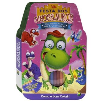 Meu Pequeno Kit De Arte & Criatividade! Festa Dos Dinossauros - 1