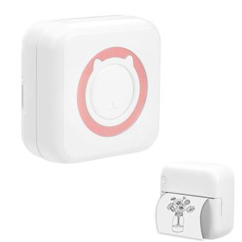 Impressora Bluetooth LKC C15 - Rosa - 1