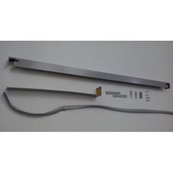 KIT DE UNIÃO ORF-22/ORC-29 PORTA VIDRO PRETO - 1