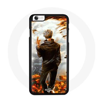 Capa Maniacase para Iphone 5 Gojo Satoru Jujutsu Anime - 1