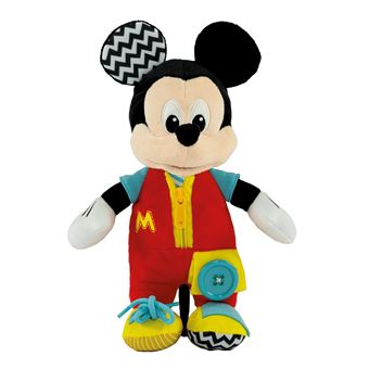 Peluche Mickey Montessori Dress Me Up Clementoni Disney Baby 17859 - 1
