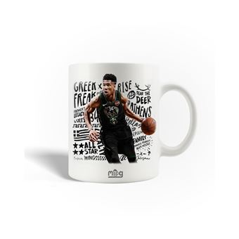 Caneca Maniacase Giannis Antetokounmpo Jogador de basquetebol da NBA - 1