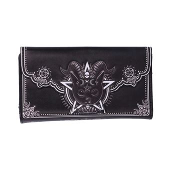 Carteira Nemesis Now Pawzuph Embossed Purse | 18.5cm - 1