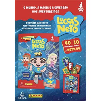 Luccas Neto Cartela Com 10 Envelopes - 1