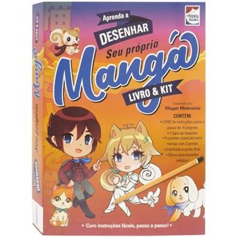 Livro & Kit: Aprenda A Desenhar Mangá - 1