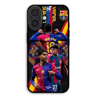 Capa Maniacase para iPhone 17 | Lamine Yamal FC Barcelona Wallpaper - 1