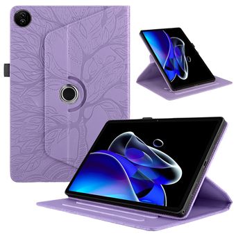 Capa ZURSANA para Realme Pad 2 11,5 " 2023 | Pele PU | Suporte Giratório 360 Graus | Roxo - 1