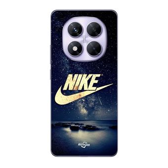 Capa Maniacase para Xiaomi Redmi Note 14 Pro 5G | logotipo da nike dourado noite estrelada - 1
