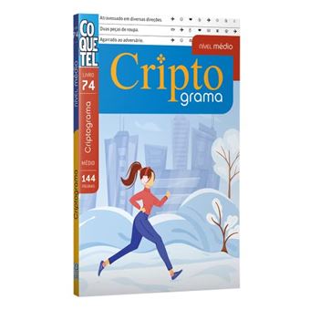 Livro Criptograma Nível Médio Ed 74 - 1