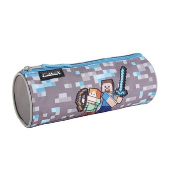 Estojo DAM Minecraft Warriors carregam toda a maleta Gamer |  23x9x9 cm - 1