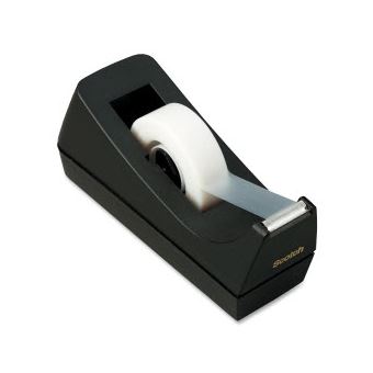 Dispensador de Fita Adesiva 3M C-38 | Preto - 1