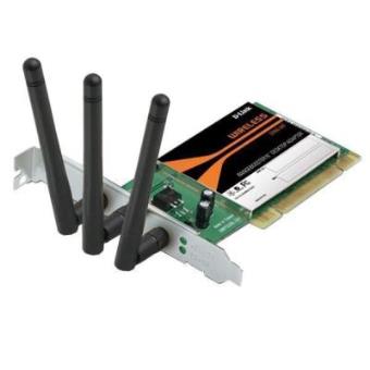D-Link Placa PCI WiFi RangeBooster N650 Draft 802.11n DWA-547 - 1