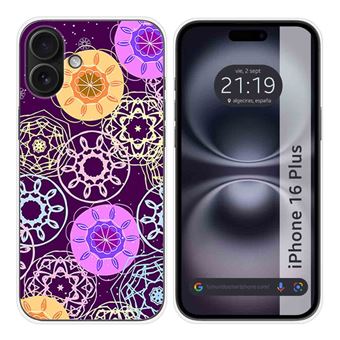 Capa de silicone TUMUNDOSMARTPHONE para iPhone 16 Plus (6.7) | Design radial - 1