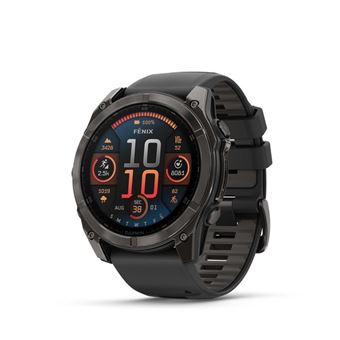 Relógio desportivo Garmin Fenix 8 | 51 mm | Preto, Titânio - 1