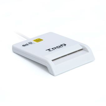 Leitor de Smart Card TooQ TQR-210W | Branco - 1