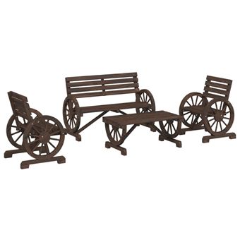 Conjunto de Mobiliário de Exterior VidaXL 3207132 - 1