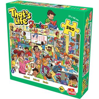 Puzzle Goliath Pessoas That's Life Junior School | 240 Peças - 1