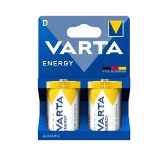 2 Pilhas Alcalina LR20/D 1.5V Energy Varta – PAV-LR20/2 - 1