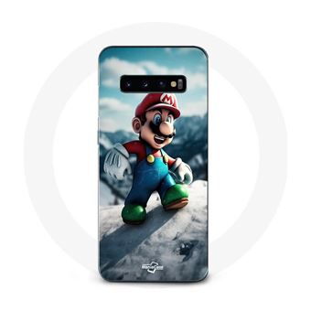 Capa Maniacase para Samsung Galaxy S10 super mario bros Mario - 1