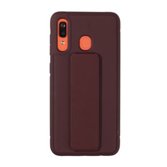 Capa Magunivers de TPU Híbrido com Suporte Magnético Castanho para Samsung Galaxy A40