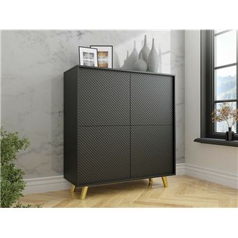 Armário moveis.pt Merced F105 | Placa de aglomerado laminado | Placa de fibra de densidade média - 1