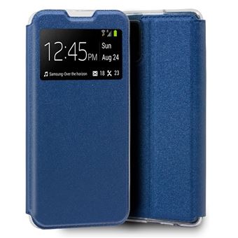 Bolsa Carteira com Janela COOL para Samsung Galaxy A71 - Azul - 1