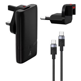 Carregador de Dispositivos Móveis STEALTH Gaming S2-QCD | Preto - 1