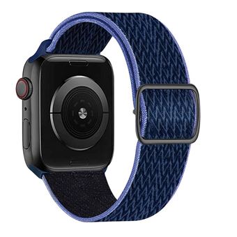 Bracelete Swissten | para Apple Watch 38-41mm | Nylon Azul/roxo - 1