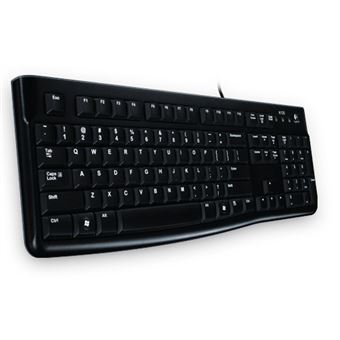 Teclado com Fios Logitech Keyboard K120 for Business | Idioma: Lituano | Preto - 1