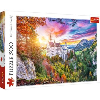 Puzzle Trefl View Of Neuschwanstein Castle, Germany 37427 | 500 Peças - 1