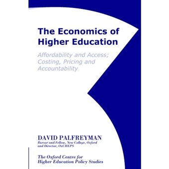 Economics Of Higher Education - 1