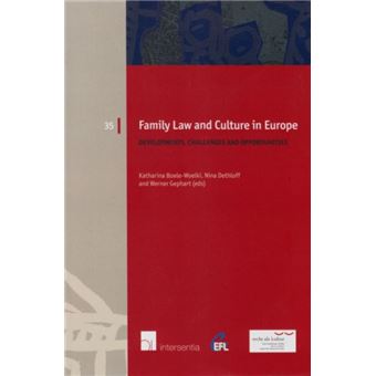 Family Law And Culture In Europe: Developments, Challenges And Opportunities (European Family Law) (Paperback) - 1