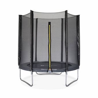 Trampolim com rede de protecção sweeek | 180cm | cinza - 1