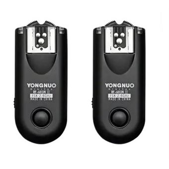 Trigger Yongnuo RF-603II N3 | Preto - 1