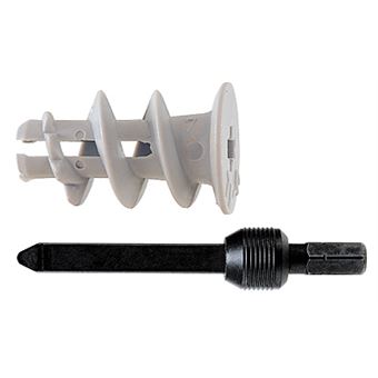 Bucha e parafuso Fischer 052389 | Branco - 1