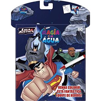 Liga Da Justica Livro Magia Com Agua Ed 01 - 1