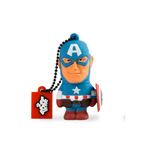 Pen USB Tribe 16GB Captain America Azul