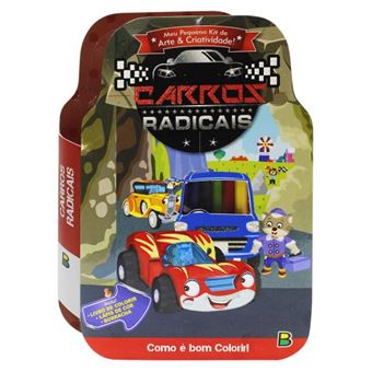 Meu Pequeno Kit De Arte & Criatividade! Carros Radicais - 1