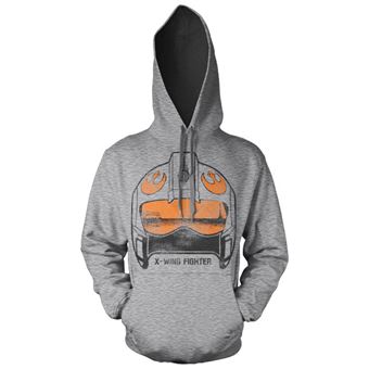 Hoodie X-Wing Fighter Helmet | Cinzento | S - 1