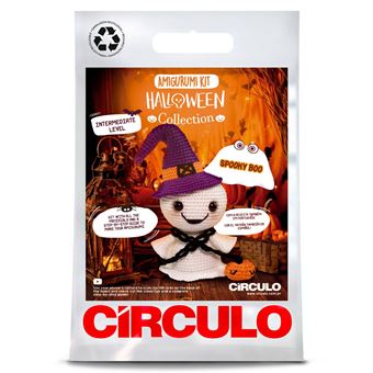 Kit de Crochet Circulo Amigurumi Halloween Collection - Fantasminha - 1