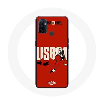 Capa Maniacase para Oppo A53 La Casa de Papel Lisboa desenho - 1