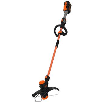 Roçadeira e aparadora de relva black & decker stc5433-qw 33 cm laranja bateria