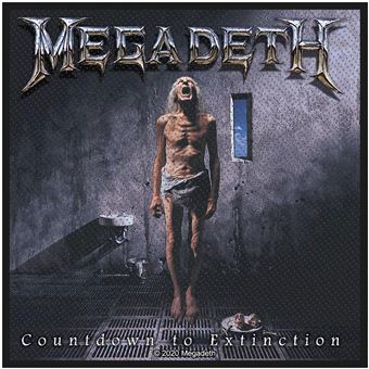 Emblema Rock Off Megadeth | Countdown To Extinction| Patch - 1