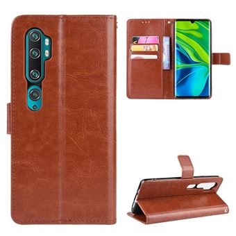 Capa Magunivers | TPU superfície do cavalo louco Castanho para Xiaomi Mi Note 10/Note 10 Pro/CC9 Pro