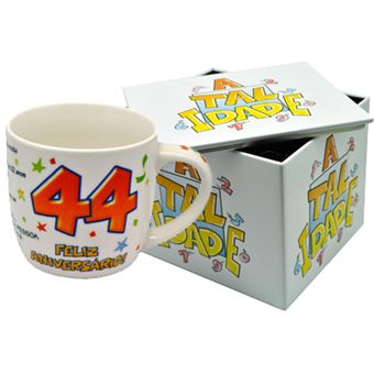 Caneca Mecanodex com Caixa em Metal | Idade Ati.44 - Branco - 1