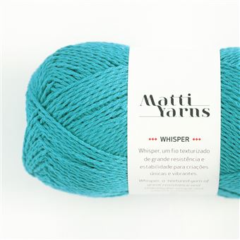 Linha Matti Yarns Whisper 8009 | Verde Esmeralda - 1